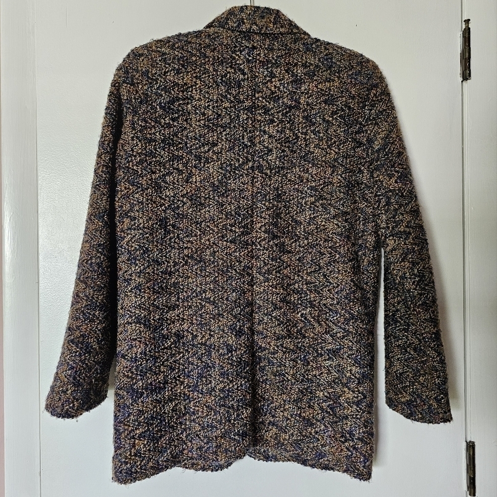 Vintage Barrie Stephens multicolored tweed  preppy old money college fall jacket - Picture 7 of 7